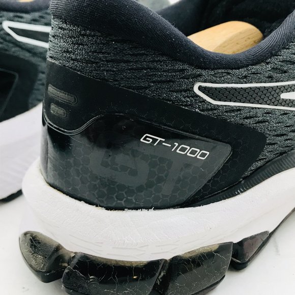 ASICS GT-1000 9 FlyteFoam Running Shoes Women's Sz 10M Carrier Gray & Black EUC - Picture 7 of 9